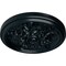 Ekena Millwork Katheryn Ceiling Medallion (Fits Canopies up to 2 1/8"), 14 1/2"OD x 2 3/4"P, Night Shade CM14KTNSF - alternate 3